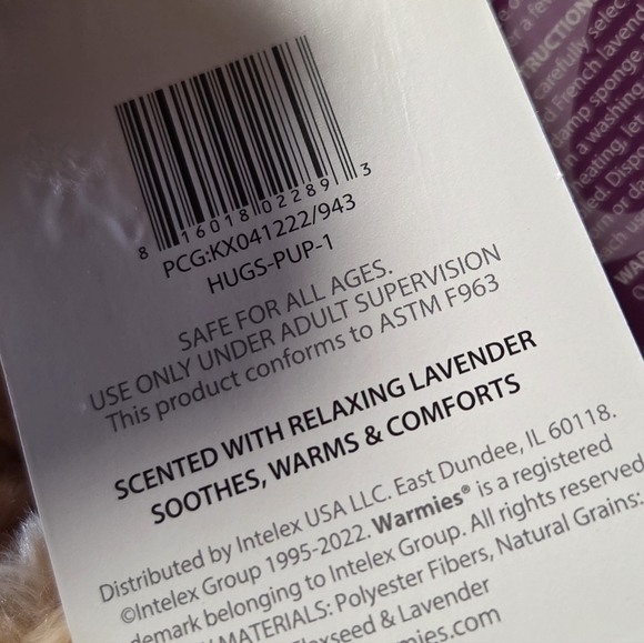 Warmies Puppy Hugs - Picture 6 of 6